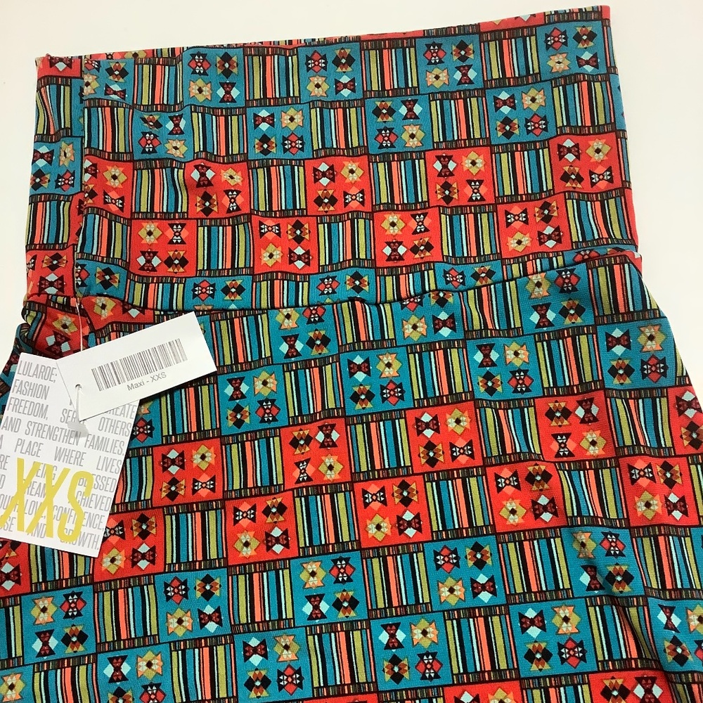 Xxs new with tags Lularoe maxi skirt